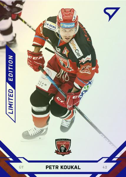 Koukal Petr 21-22 Tipsport Extraliga Blue #83