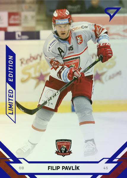 Pavlík Filip 21-22 Tipsport Extraliga Blue #78