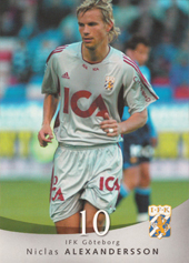 Alexandersson Niclas 2004 The Card Cabinet Allsvenskan #50