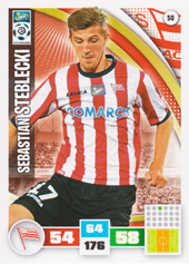 Steblecki Sebastian 16-17 Panini Adrenalyn XL Ekstraklasa #50