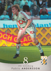 Andersson Patric 2004 The Card Cabinet Allsvenskan #51