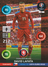 Lafata David 2016 Panini Adrenalyn XL Road to EURO #51