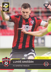 Greššák Lukáš 17-18 Futbalové Slovensko #52