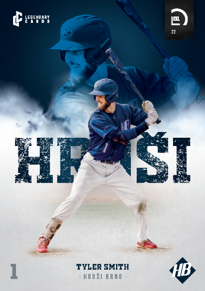 Smith Tyler 2022 LC Czech Baseball Extraleague #52