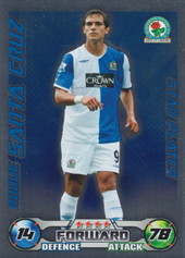 Santa Cruz Roque 08-09 Topps Match Attax PL Star Player #54