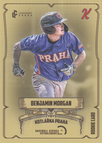 Morgan Benjamin 2024 LC Czech Baseball Extraleague #55