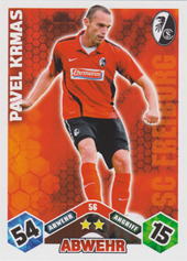 Krmaš Pavel 10-11 Topps Match Attax BL #56