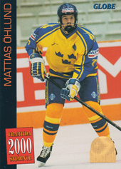 Öhlund Mattias 1995 Semic Globe #57