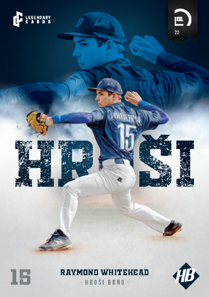 Whitehead Raymond 2022 LC Czech Baseball Extraleague #57