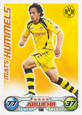 Hummels Mats 09-10 Topps Match Attax BL #58