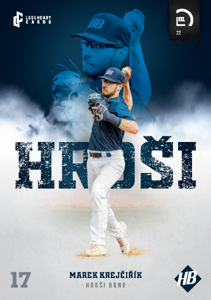 Krejčiřík Marek 2022 LC Czech Baseball Extraleague #58