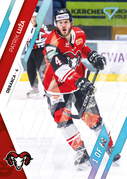 Luža Patrik 23-24 Tipos Extraliga Ice Blue #259