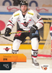 Dyk Sebastian 14-15 Playercards Allsvenskan #61