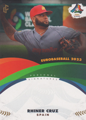 Cruz Rhiner 2023 LC WBSC Eurobaseball #63