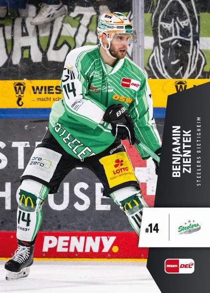 Zientek Benjamin 22-23 Playercards DEL #63