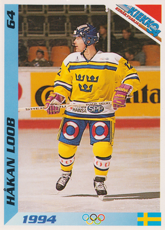 Loob Håkan 1994 Finnish Jää Kiekko #64