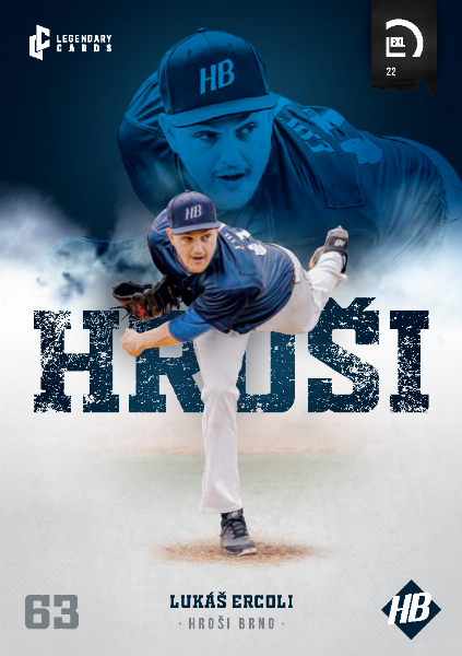 Ercoli Lukáš 2022 LC Czech Baseball Extraleague #66