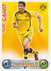 Şahin Nuri 09-10 Topps Match Attax BL #67