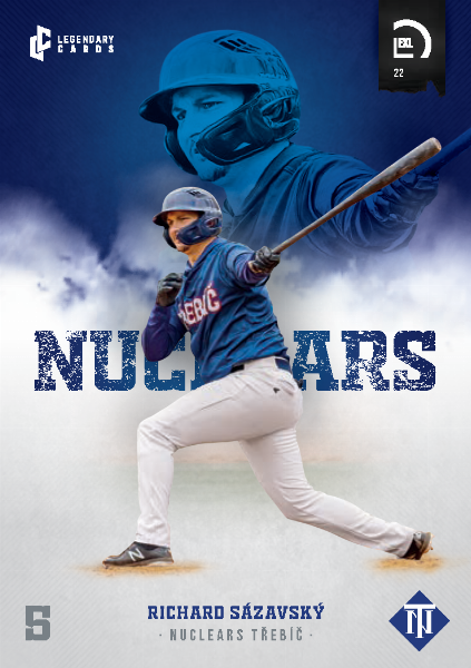 Sázavský Richard 2022 LC Czech Baseball Extraleague #68