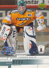 Merk Klaus 00-01 Upper Deck DEL #69