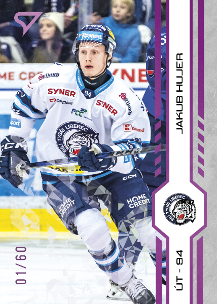 Hujer Jakub 2025 Tipsport ELH Play Off Purple #408