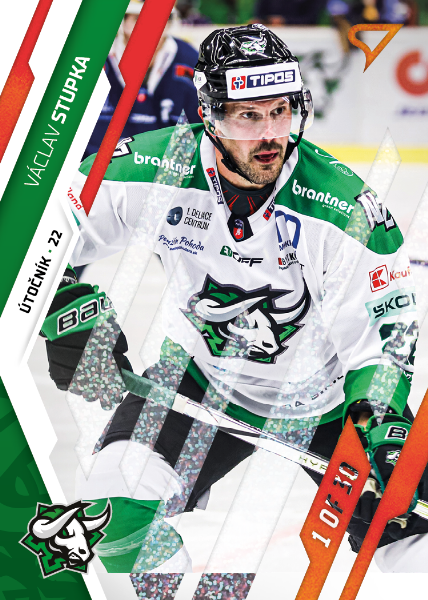 Stupka Václav 23-24 Tipos Extraliga Red #124