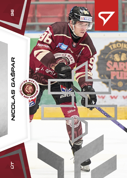 Gašpar Nicolas 24-25 Slovenská hokejová liga Silver #79