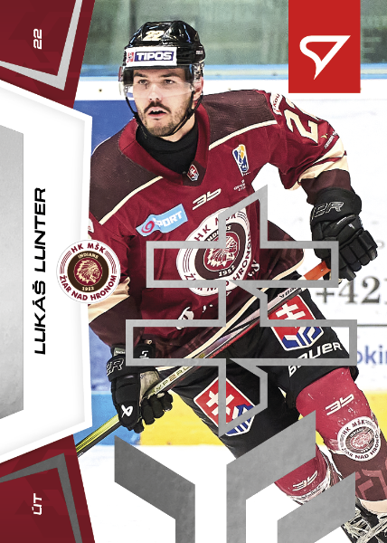 Lunter Lukáš 24-25 Slovenská hokejová liga Silver #81