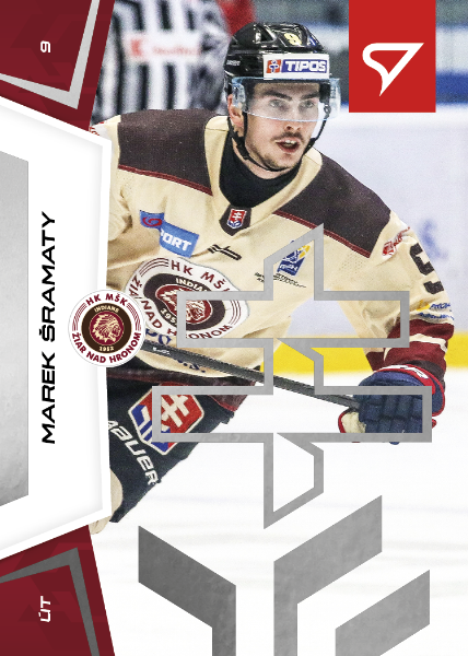 Šramaty Marek 24-25 Slovenská hokejová liga Silver #84