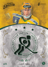 Duba Lukáš 2021 Legendary Cards League Dynasty #70