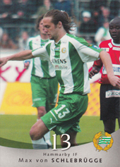 von Schlebrügge Max 2004 The Card Cabinet Allsvenskan #70