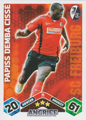 Cissé Papiss Demba 10-11 Topps Match Attax BL #71