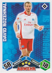 Rozehnal David 10-11 Topps Match Attax BL #77