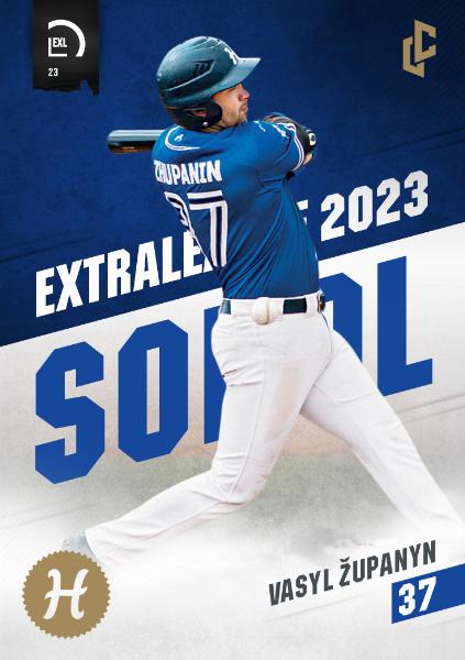Zhupanin Vasil 2023 LC Czech Baseball Extraleague #78
