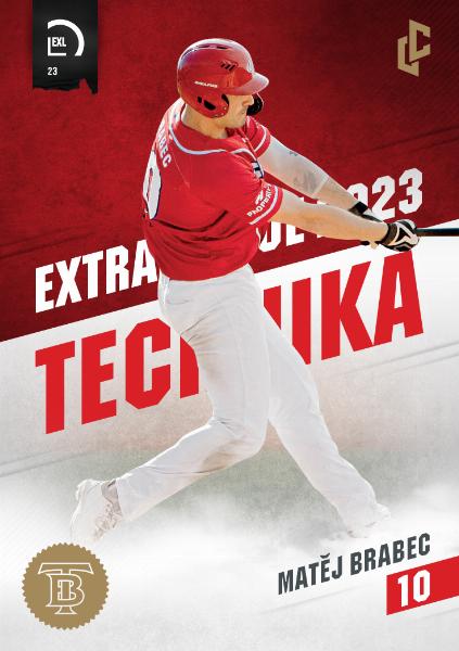 Brabec Matěj 2023 LC Czech Baseball Extraleague #79