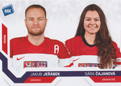 Jeřábek Čajanová 2022 MK Reprezentace #79