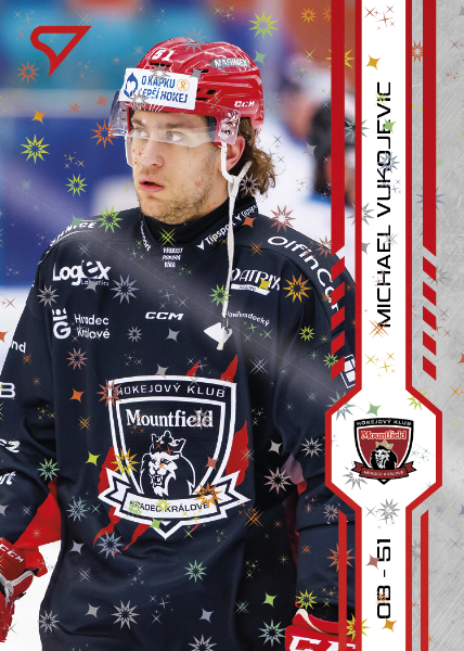 Vukojevic Michael 2025 Tipsport ELH Play Off Red #411