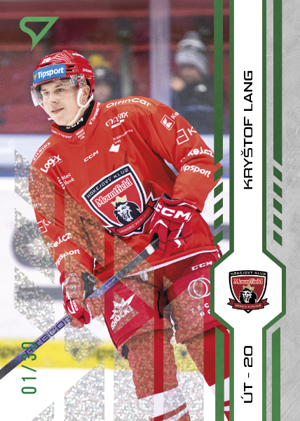 Lang Kryštof 2025 Tipsport ELH Play Off Green #413