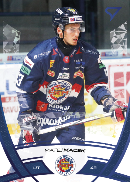 Macek Matej 24-25 Tipos Extraliga Blue #281