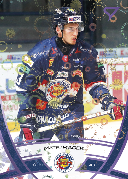 Macek Matej 24-25 Tipos Extraliga Purple #281