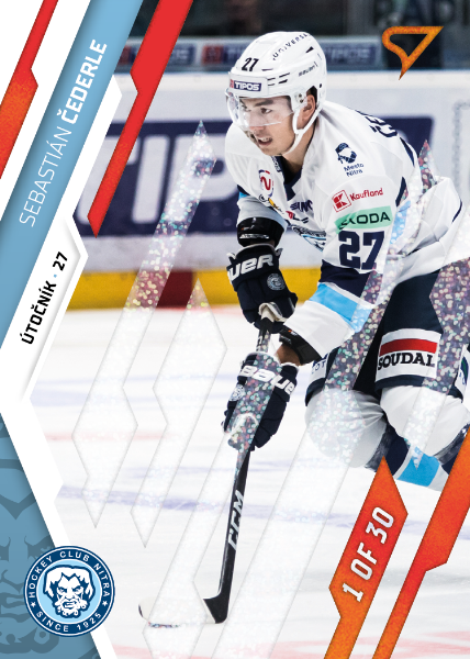 Čederle Sebastián 23-24 Tipos Extraliga Red #138