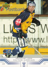 Gervais Victor 01-02 Upper Deck DEL #80