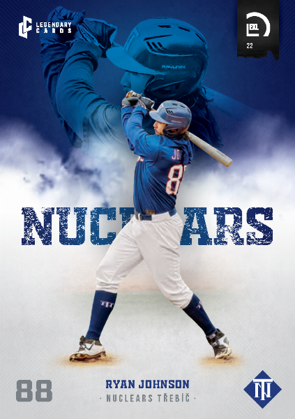 Johnson Ryan 2022 LC Czech Baseball Extraleague #80