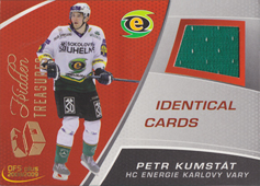 Kumstát Petr 2016 Hidden Treasures OFS Plus 08-09 Jersey Identical Cards #J-09