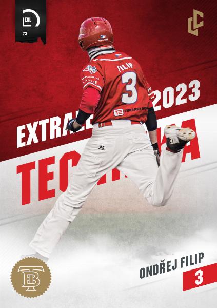 Filip Ondřej 2023 LC Czech Baseball Extraleague #81