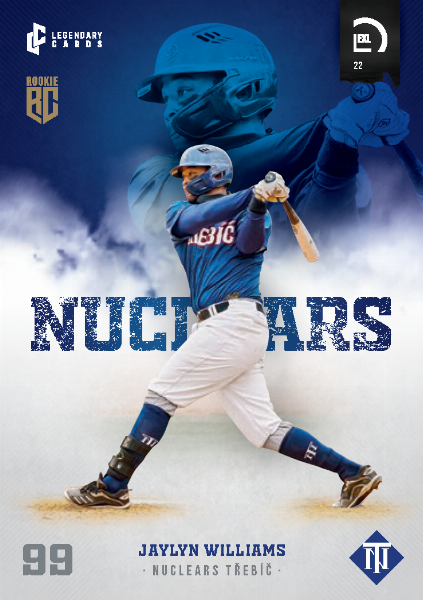 Williams Jaylyn 2022 LC Czech Baseball Extraleague #81