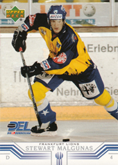 Malgunas Stewart 01-02 Upper Deck DEL #82