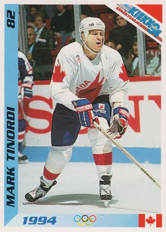 Tinordi Mark 1994 Finnish Jää Kiekko #82
