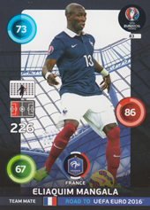 Mangala Eliaquim 2016 Panini Adrenalyn XL Road to EURO #83