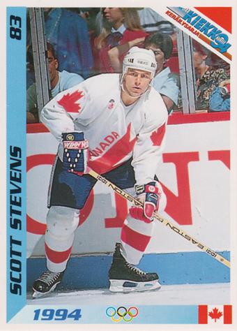 Stevens Scott 1994 Finnish Jää Kiekko #83